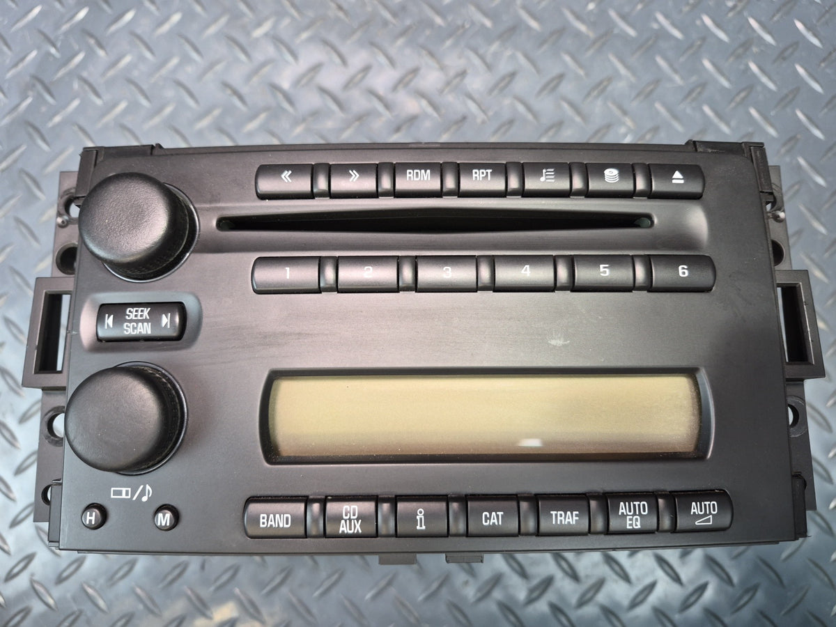 05-06 Chevrolet Corvette C6 Radio CD Player Receiver Head Unit 15286444 OEM