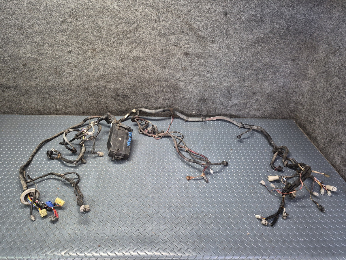 1989 Toyota Supra MK3 7MGTE M/T Engine Bay Wire Wiring Harness w Fuse Box OEM