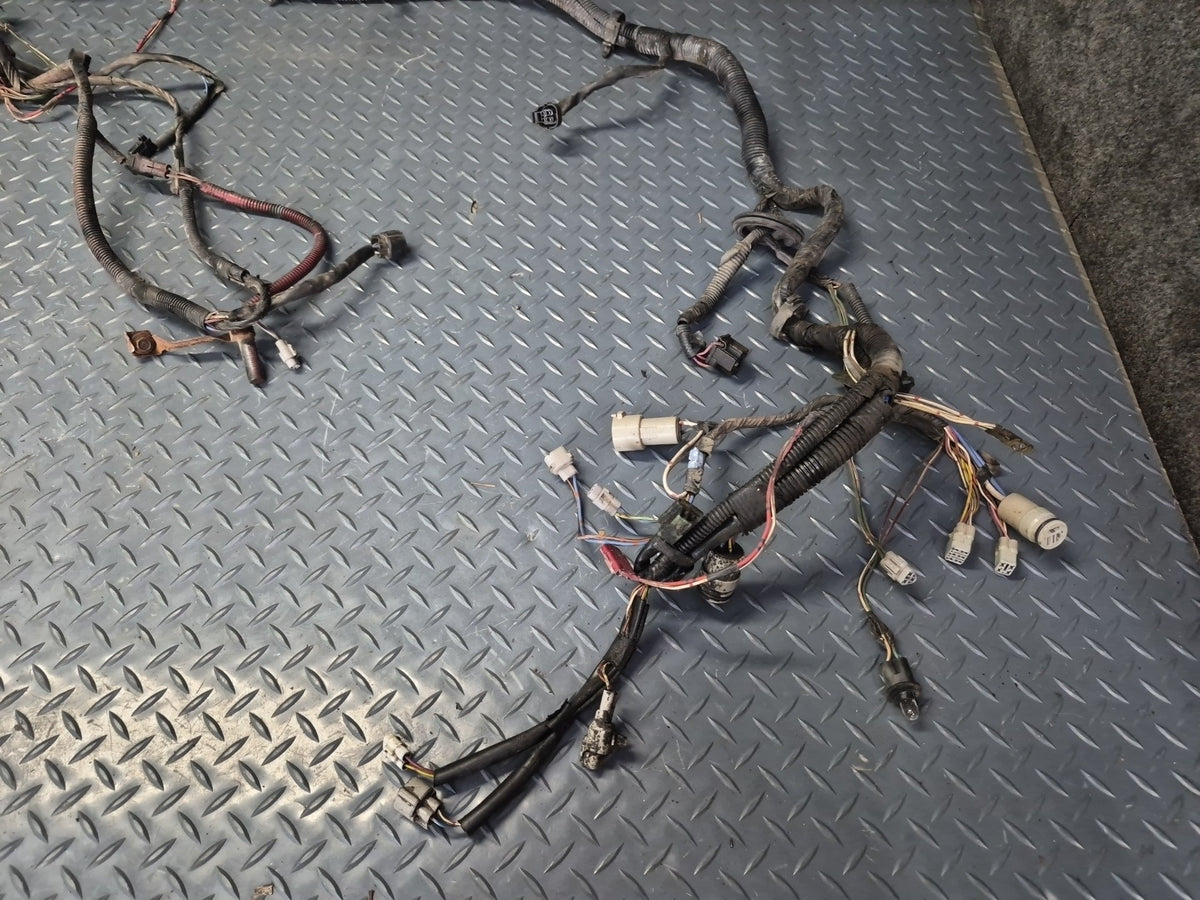 1989 Toyota Supra MK3 7MGTE M/T Engine Bay Wire Wiring Harness w Fuse Box OEM