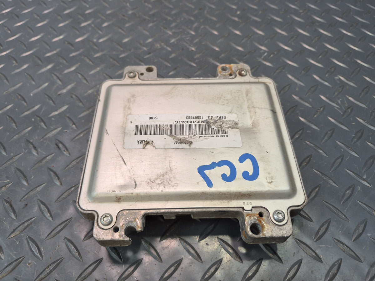 2005 Chevrolet Corvette C6 6.0L ECU ECM Engine Control Module Unit 12597883 OEM