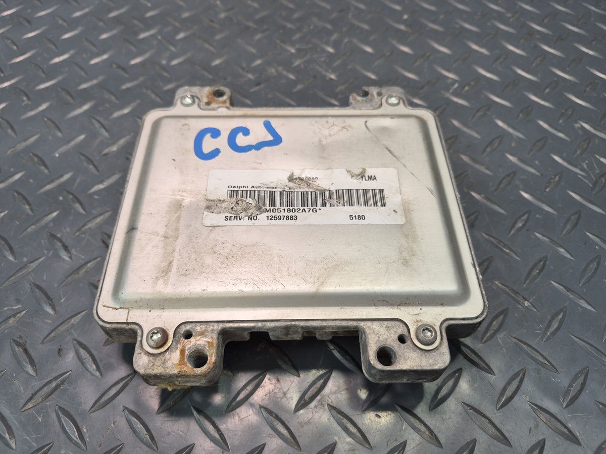 2005 Chevrolet Corvette C6 6.0L ECU ECM Engine Control Module Unit 12597883 OEM