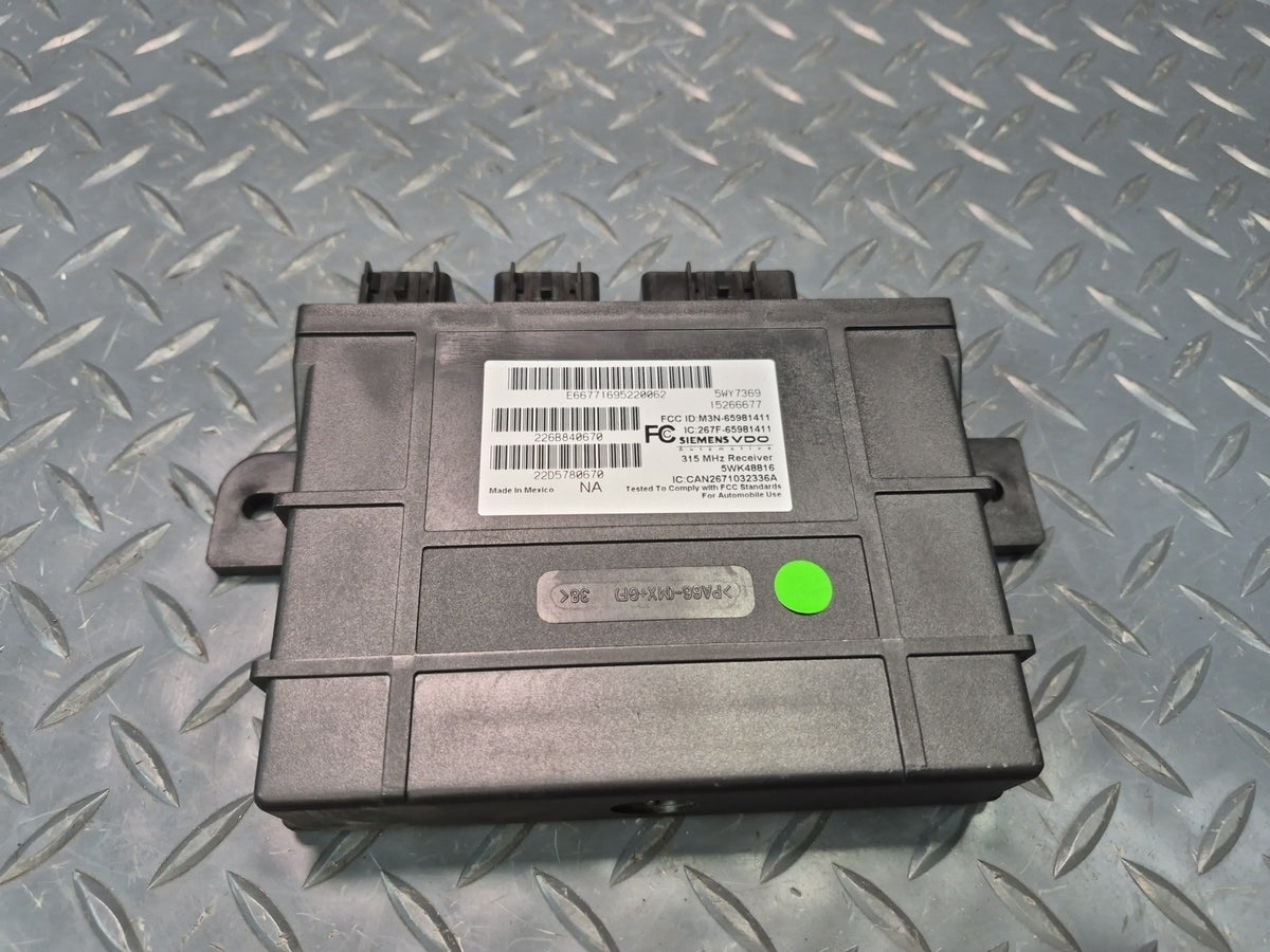 05-07 Chevrolet Corvette C6 Remote Control Door Lock Receiver Module OEM