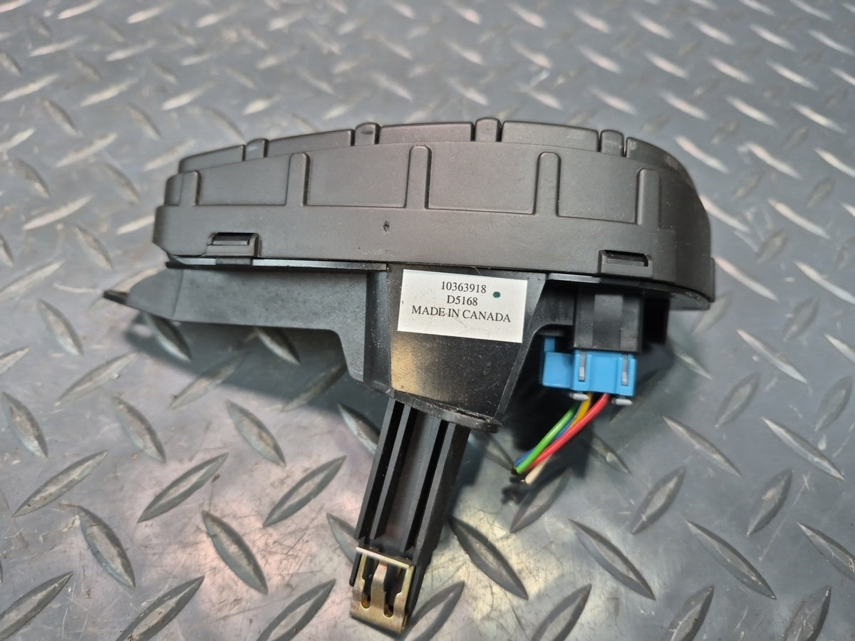 05-13 Chevrolet Corvette C6 Front Right Head UP Display Switch 10363918 OEM