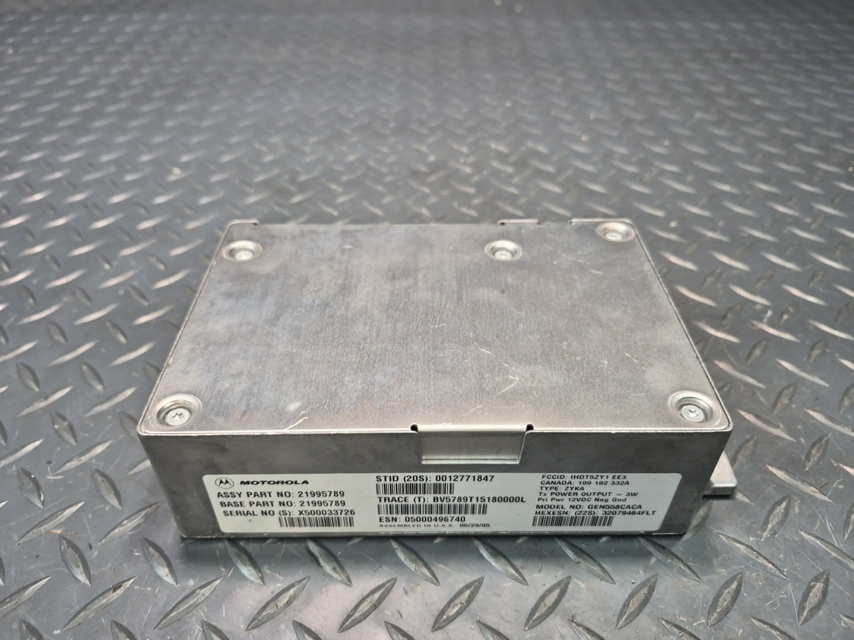 2005 Chevrolet Corvette C6 Onstar Communication Control Module 21995789 OEM