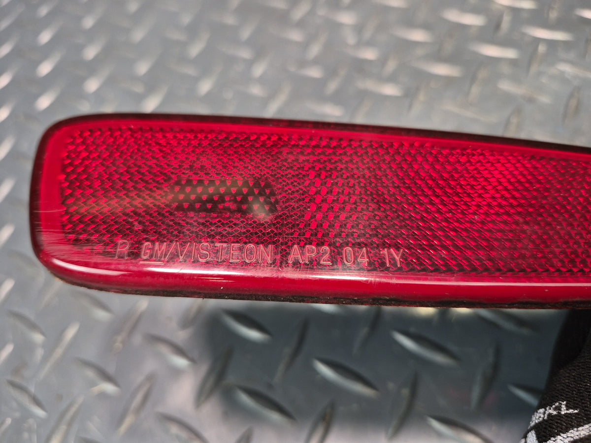 05-13 Chevrolet Corvette C6 Set of 2 Rear Side Marker Light Lamp OEM