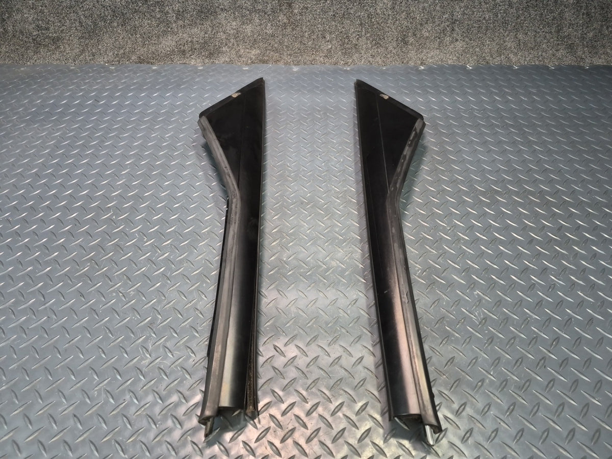 05-13 Chevrolet Corvette C6 Set of 2 Door Window Frame Pillar Trim Panel OEM