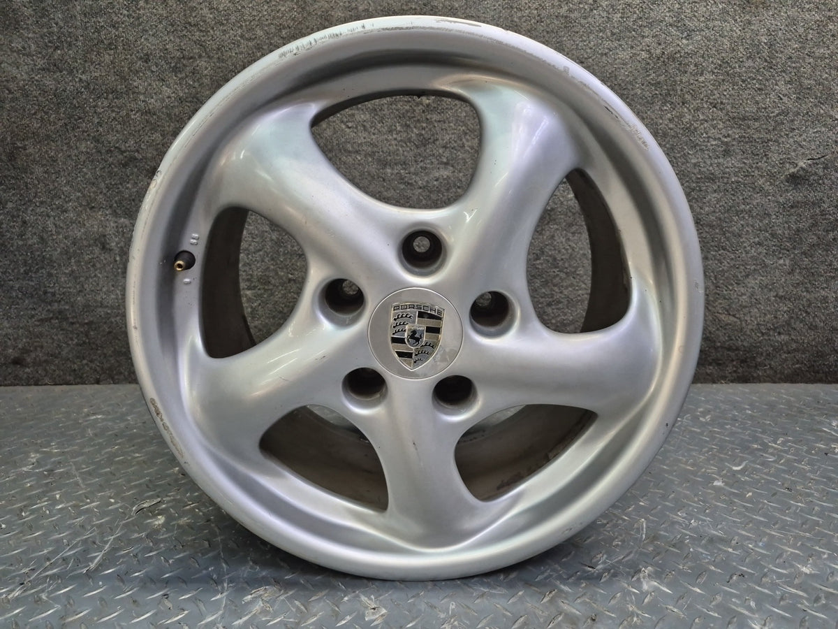 1999-2004 Porsche 911 996 Rear Alloy R17" Wheel Rim 17x9 ET55 99636212800