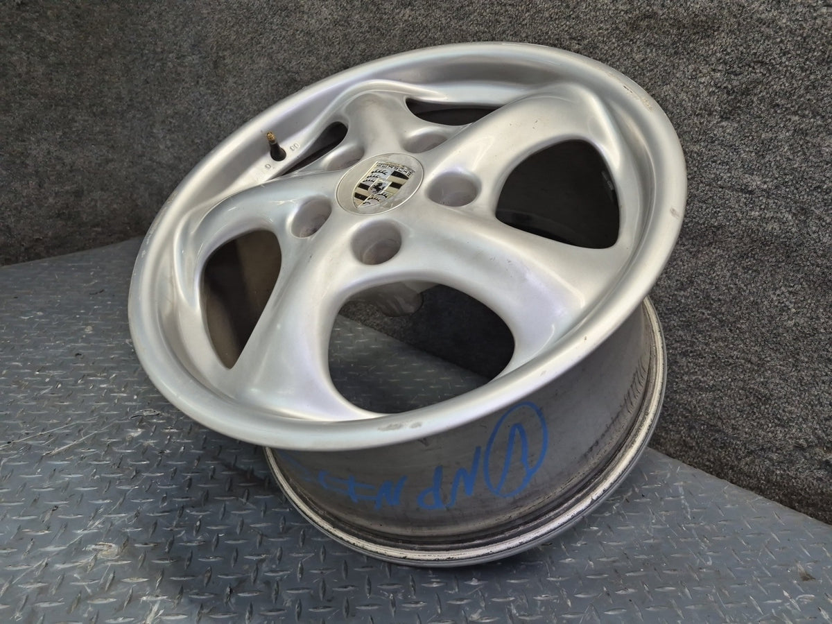 1999-2004 Porsche 911 996 Rear Alloy R17" Wheel Rim 17x9 ET55 99636212800