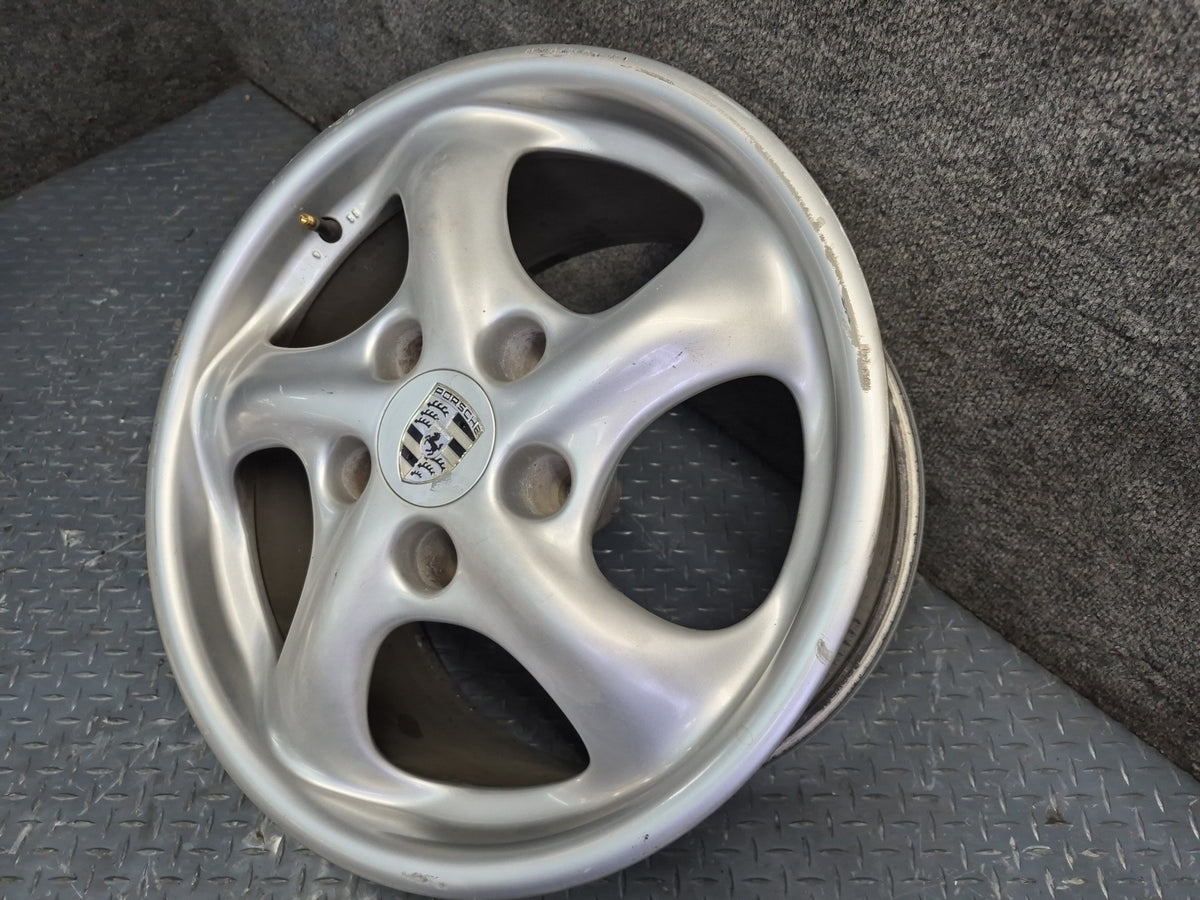 1999-2004 Porsche 911 996 Rear Alloy R17" Wheel Rim 17x9 ET55 99636212800