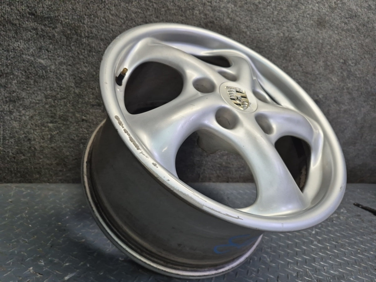 1999-2004 Porsche 911 996 Rear Alloy R17" Wheel Rim 17x9 ET55 99636212800