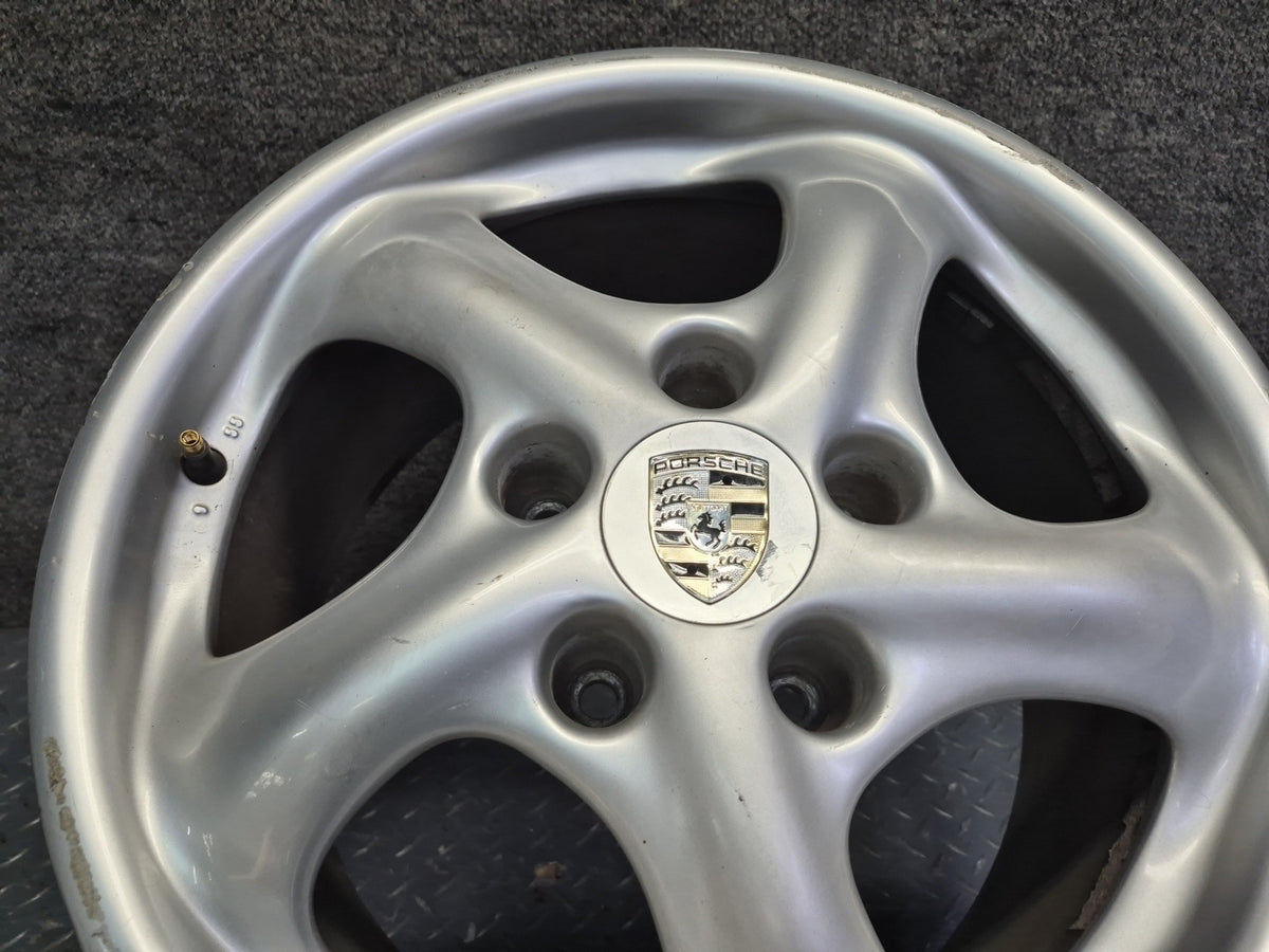 1999-2004 Porsche 911 996 Rear Alloy R17" Wheel Rim 17x9 ET55 99636212800