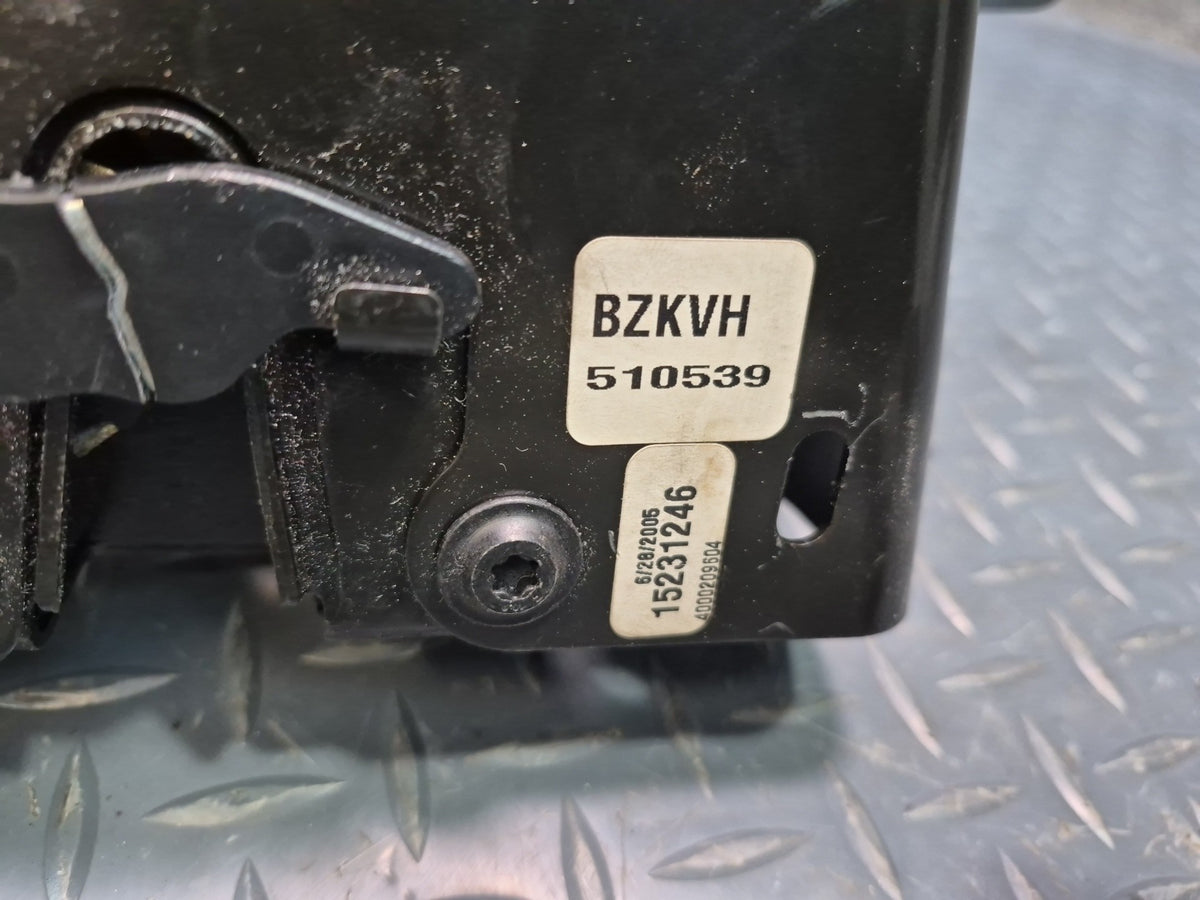 05-08 Chevrolet Corvette C6 Convertible Rear Trunk Lid Open Release Latch OEM