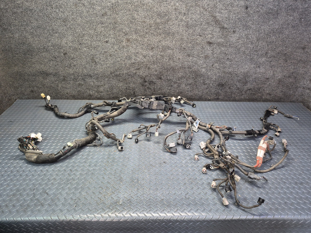 2010 Lexus UVF46L LS600h 2URFSE Hybrid Engine Motor Wire Wiring Harness OEM