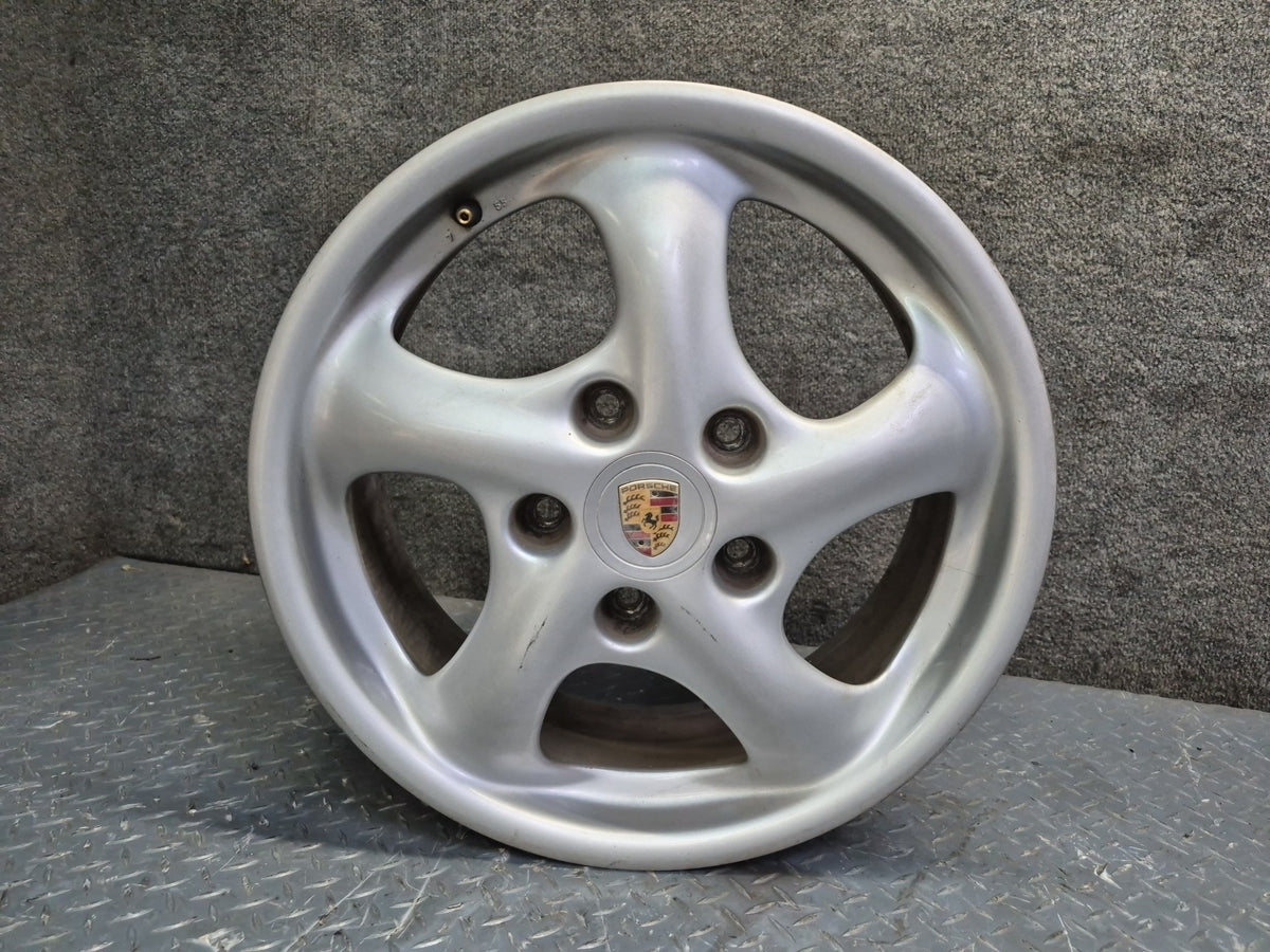 1999-2004 Porsche 911 996 Front Alloy R17" Wheel Rim 17x7 ET55 99636212400