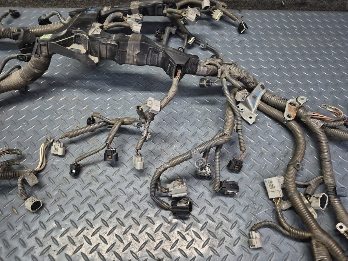 2010 Lexus UVF46L LS600h 2URFSE Hybrid Engine Motor Wire Wiring Harness OEM