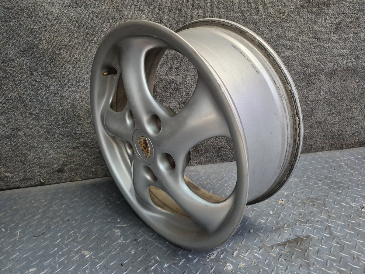 1999-2004 Porsche 911 996 Front Alloy R17" Wheel Rim 17x7 ET55 99636212400