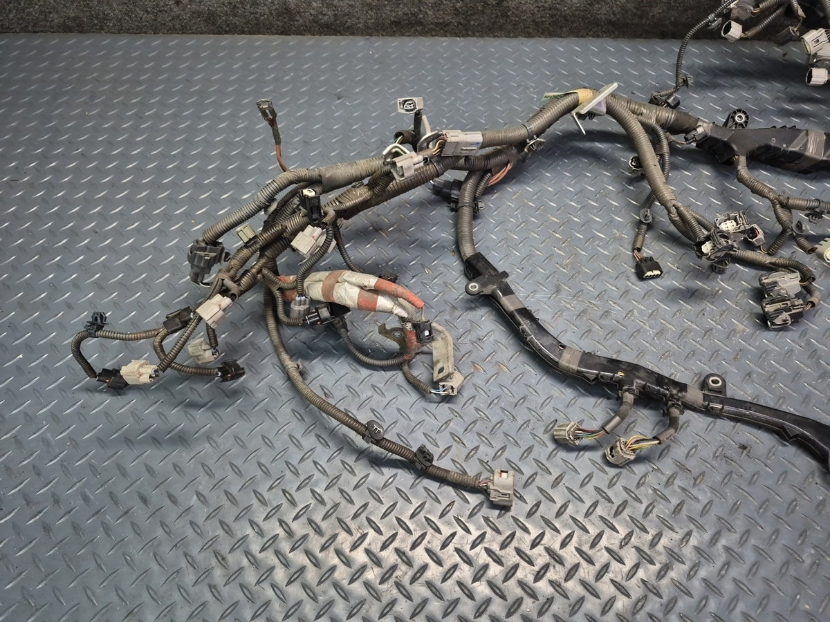 2010 Lexus UVF46L LS600h 2URFSE Hybrid Engine Motor Wire Wiring Harness OEM