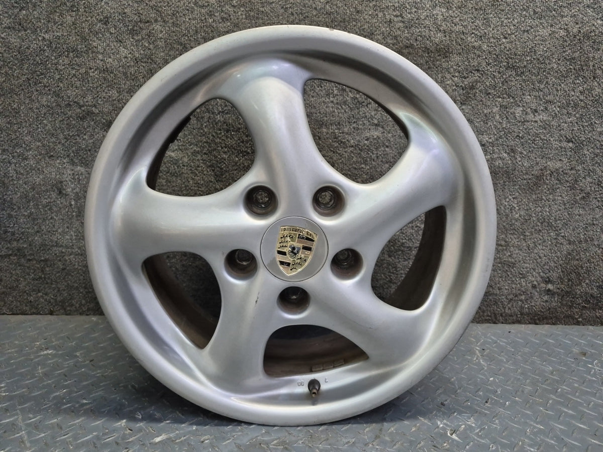 1999-2004 Porsche 911 996 Front Alloy R17" Wheel Rim 17x7 ET55 99636212400