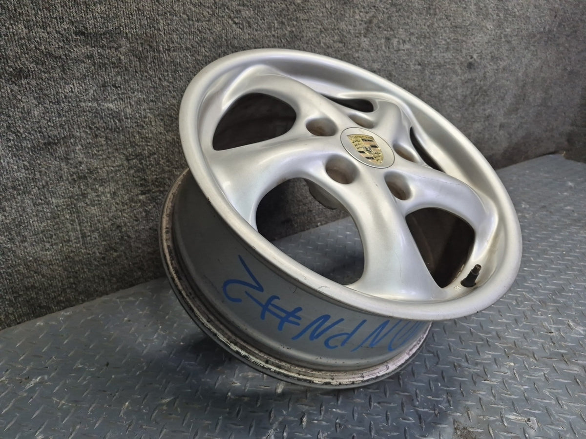 1999-2004 Porsche 911 996 Front Alloy R17" Wheel Rim 17x7 ET55 99636212400