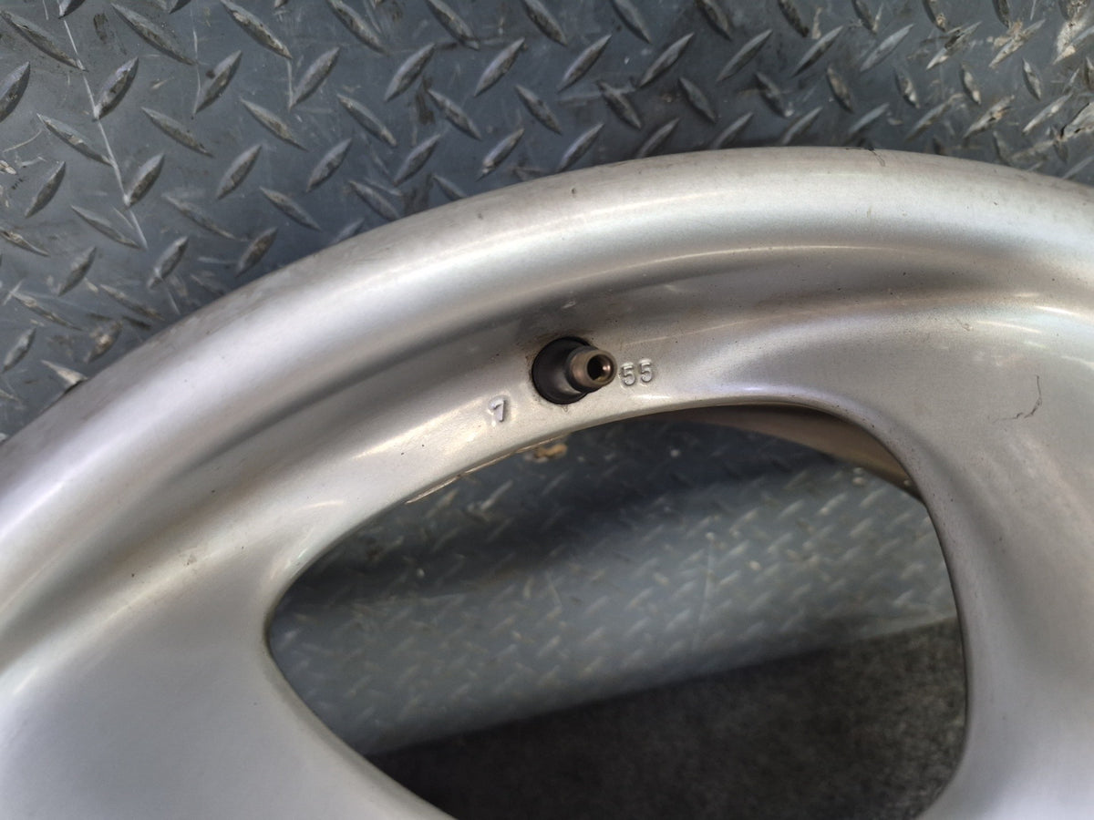 1999-2004 Porsche 911 996 Front Alloy R17" Wheel Rim 17x7 ET55 99636212400