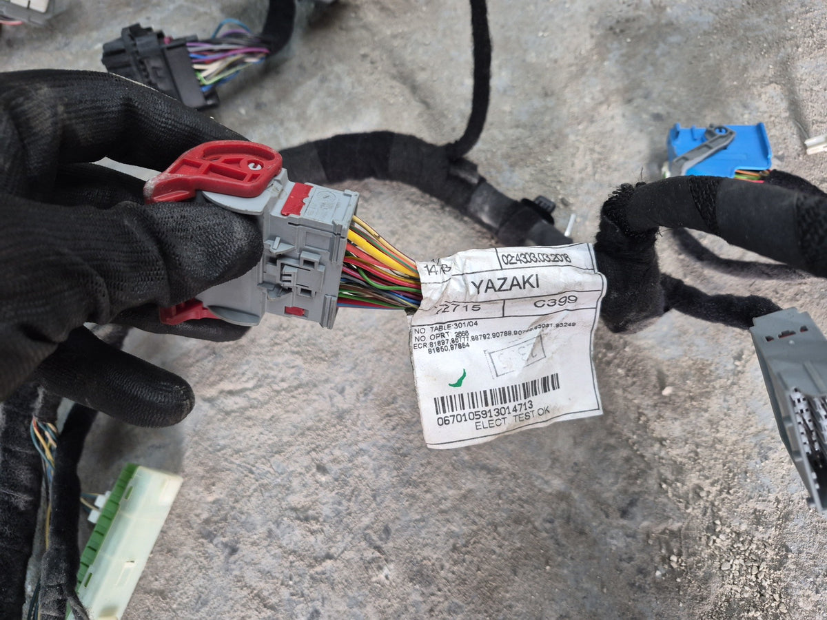 2017-2020 Maserati Levante M161 3.0L AWD Main Body Wire Wiring Harness