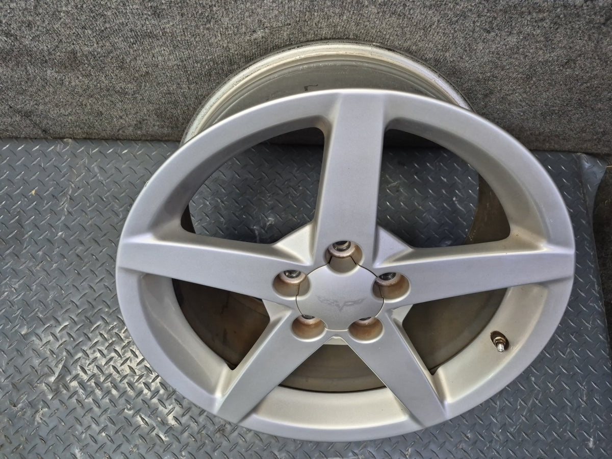 05-08 Chevrolet Corvette C6 Front Alloy R18" Wheel Rim 18x8.5J ET50 OEM