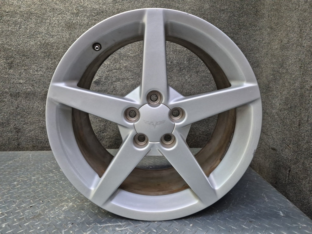 05-08 Chevrolet Corvette C6 Rear Alloy R19" Wheel Rim 19x10J ET79 OEM
