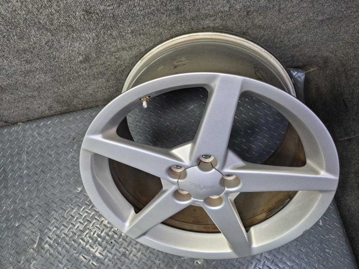 05-08 Chevrolet Corvette C6 Rear Alloy R19" Wheel Rim 19x10J ET79 OEM