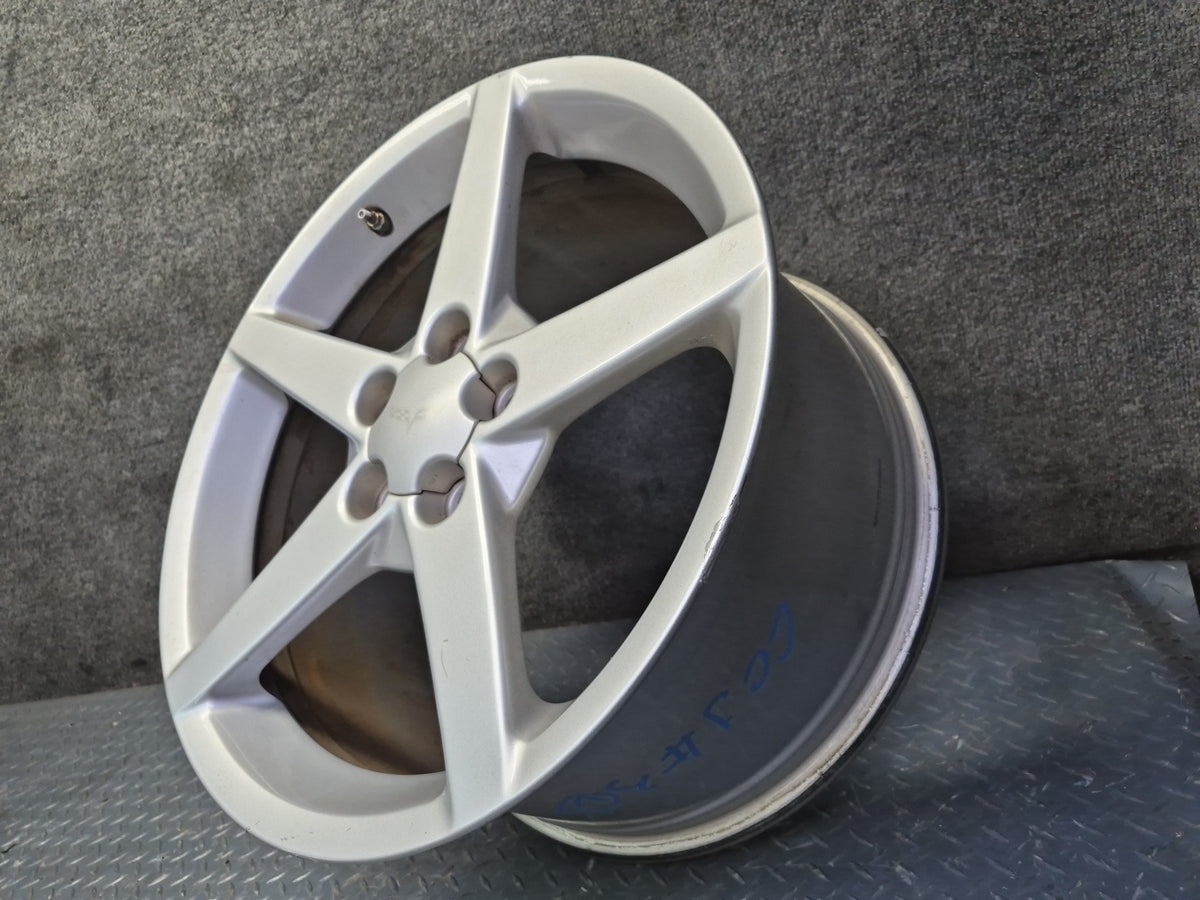 05-08 Chevrolet Corvette C6 Rear Alloy R19" Wheel Rim 19x10J ET79 OEM