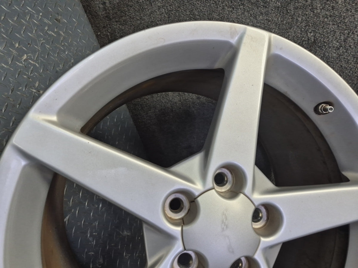 05-08 Chevrolet Corvette C6 Rear Alloy R19" Wheel Rim 19x10J ET79 OEM