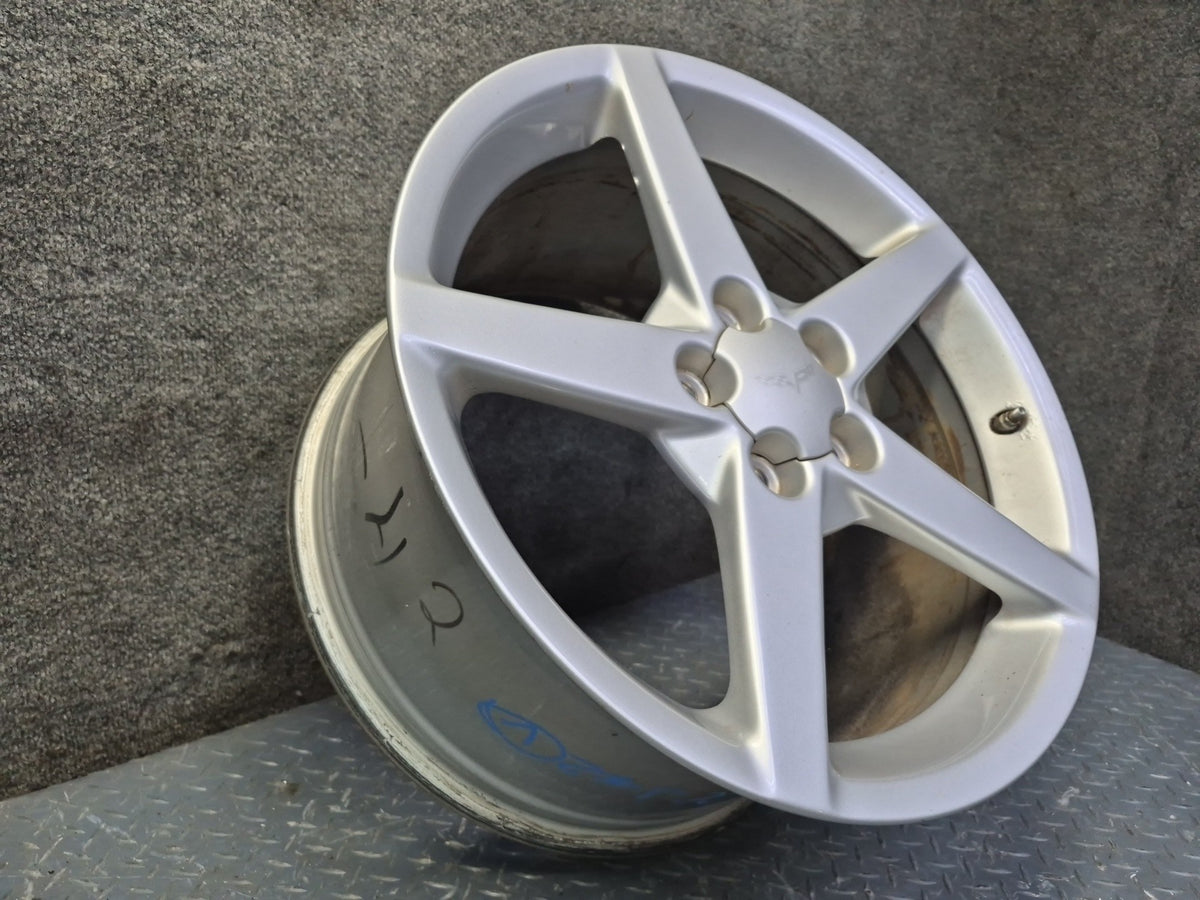 05-08 Chevrolet Corvette C6 Rear Alloy R19" Wheel Rim 19x10J ET79 OEM