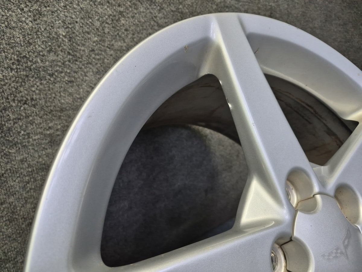 05-08 Chevrolet Corvette C6 Rear Alloy R19" Wheel Rim 19x10J ET79 OEM