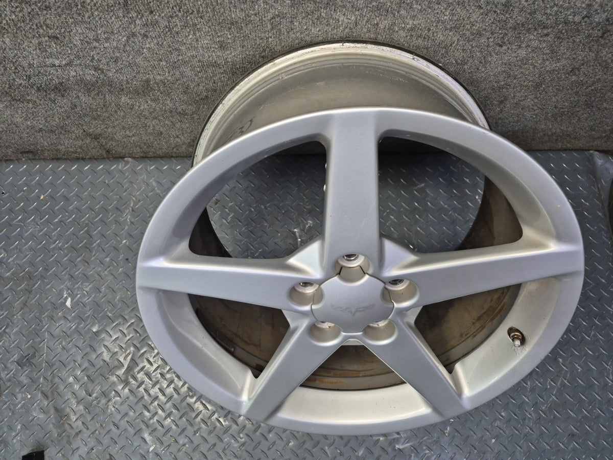 05-08 Chevrolet Corvette C6 Rear Alloy R19" Wheel Rim 19x10J ET79 OEM