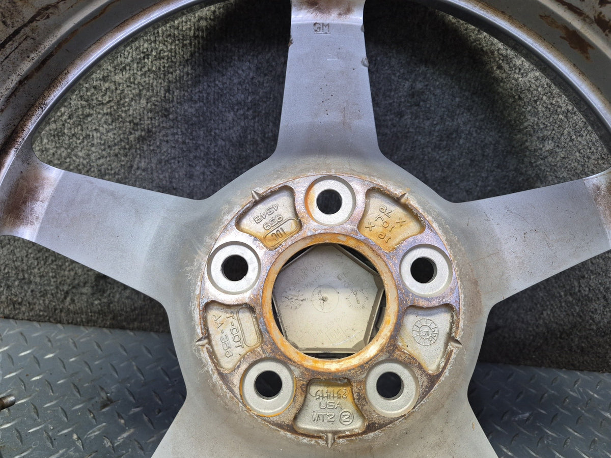 05-08 Chevrolet Corvette C6 Rear Alloy R19" Wheel Rim 19x10J ET79 OEM