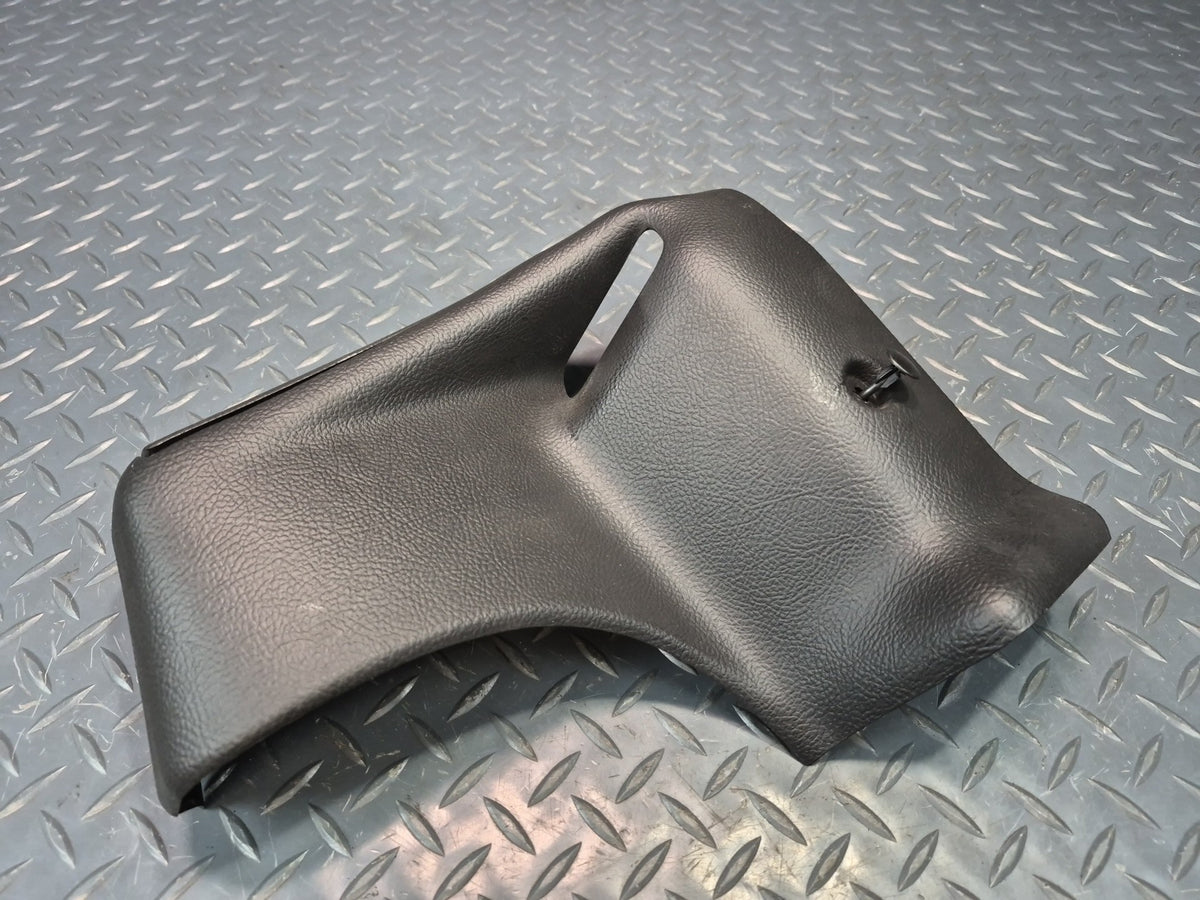 05-13 Chevrolet Corvette C6 Convertible Rear Right Seat Belt Cover Black OEM