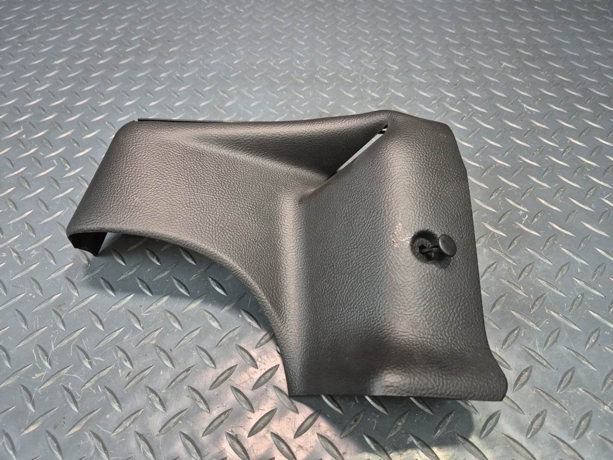 05-13 Chevrolet Corvette C6 Convertible Rear Right Seat Belt Cover Black OEM