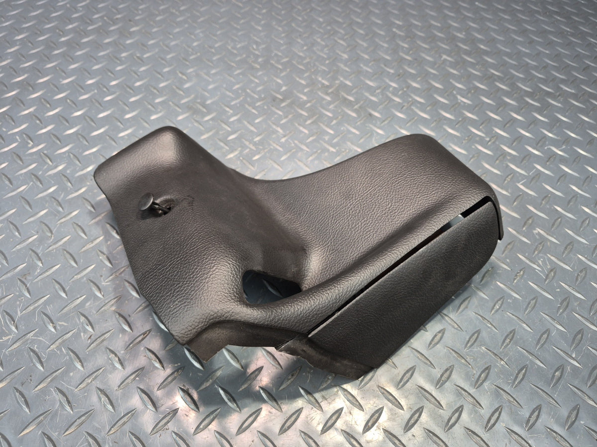 05-13 Chevrolet Corvette C6 Convertible Rear Right Seat Belt Cover Black OEM