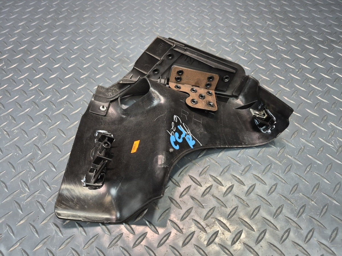 05-13 Chevrolet Corvette C6 Convertible Rear Right Seat Belt Cover Black OEM