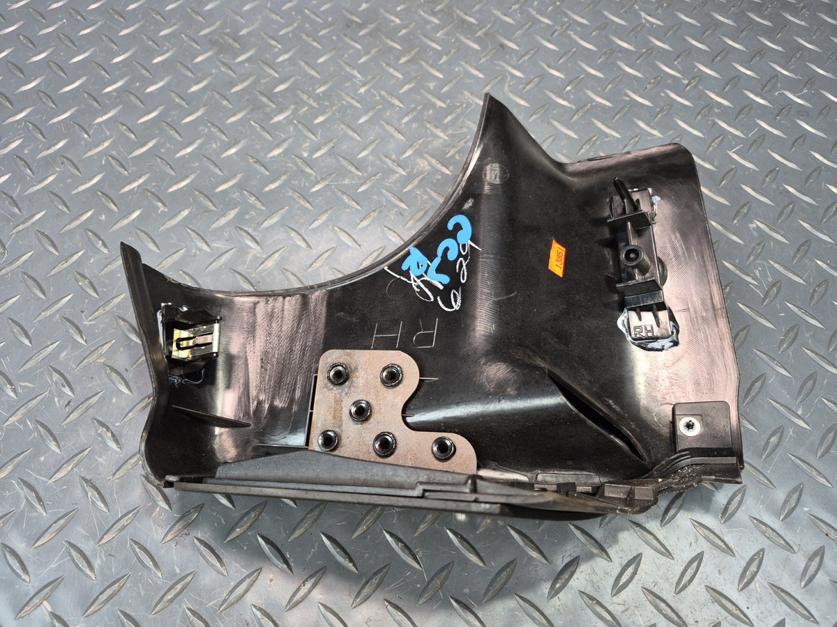 05-13 Chevrolet Corvette C6 Convertible Rear Right Seat Belt Cover Black OEM