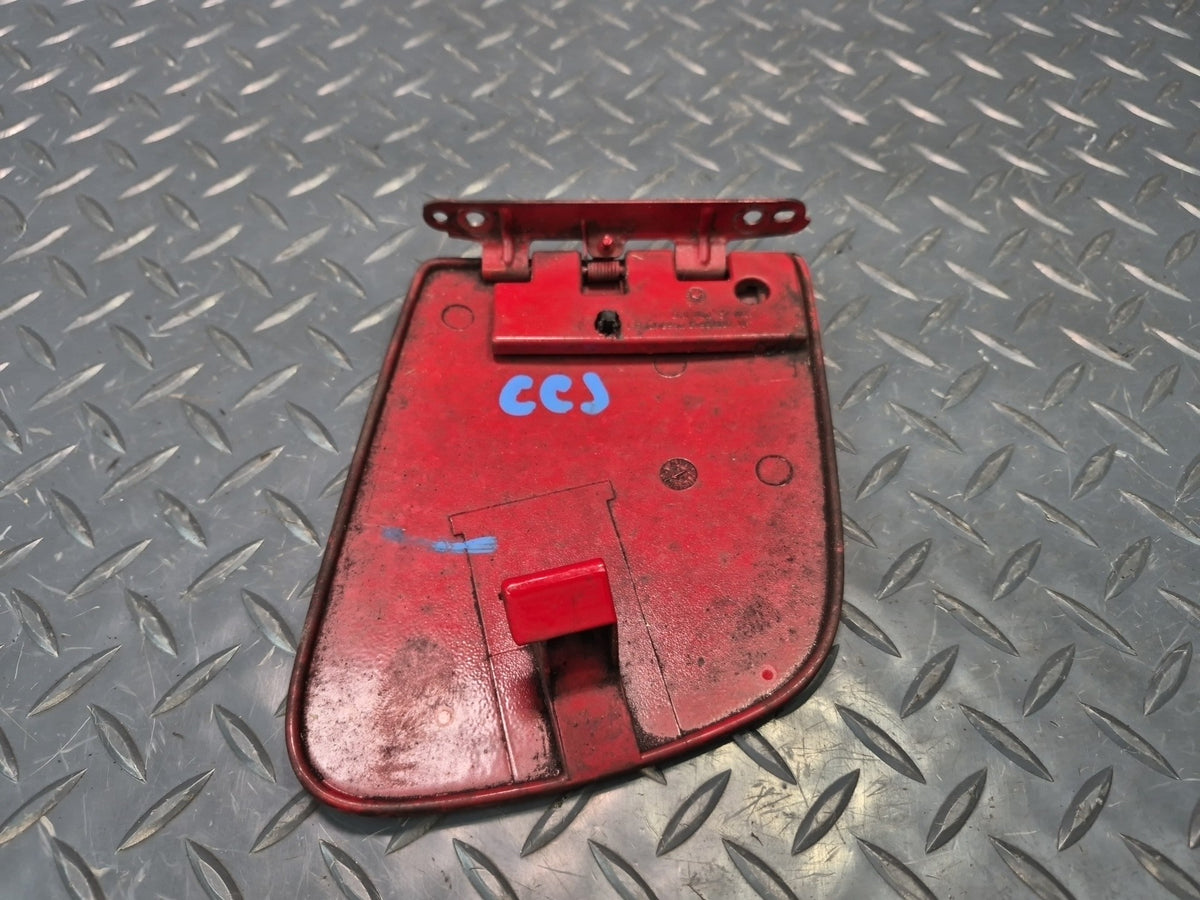 05-13 Chevrolet Corvette C6 Fuel Tank Filler Door Lid Cover Victory RED OEM