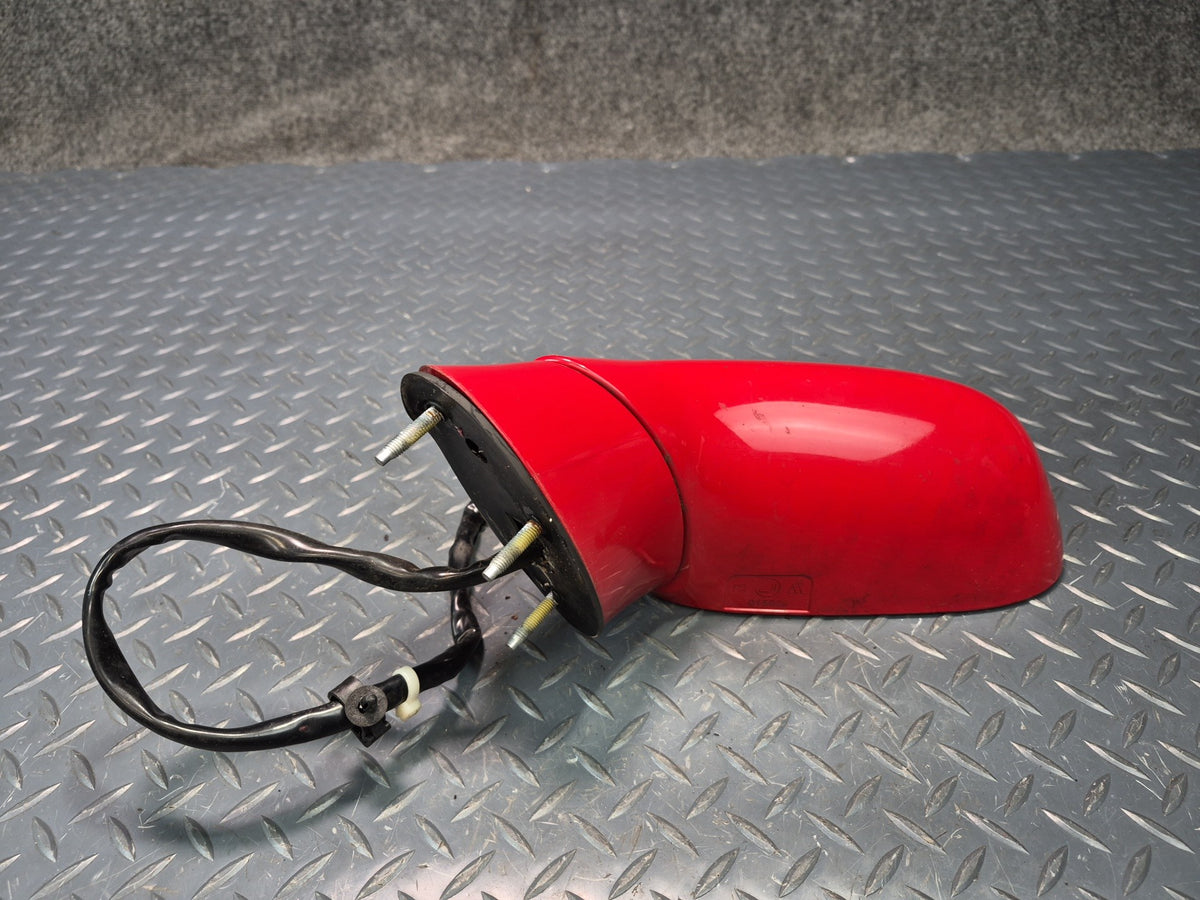 05-13 Chevrolet Corvette C6 Left Door Exterior Side View Heated Mirror RED OEM