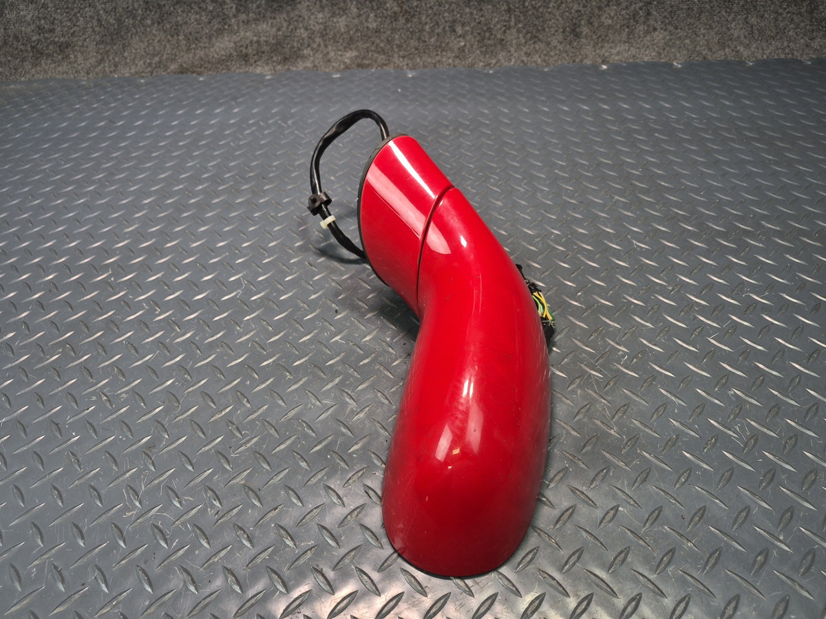 05-13 Chevrolet Corvette C6 Left Door Exterior Side View Heated Mirror RED OEM