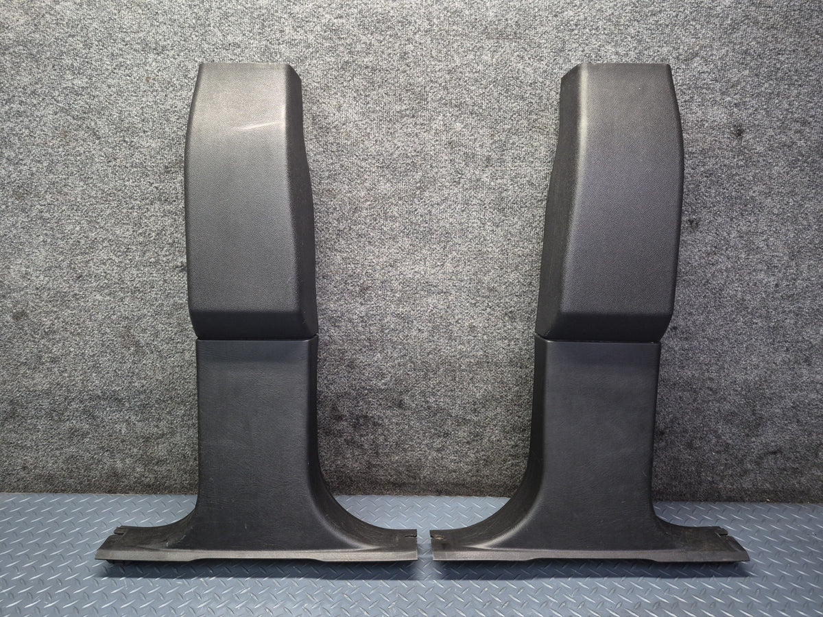2008-2009 Hummer H2 Left & Right Side Lower B Pillar Trim Cover Panel Set of 2