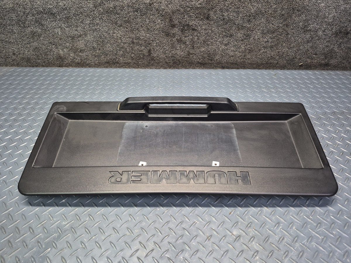 2006-2009 Hummer H2 Rear Trunk Lid Liftgate License Plate Panel W/ Handle