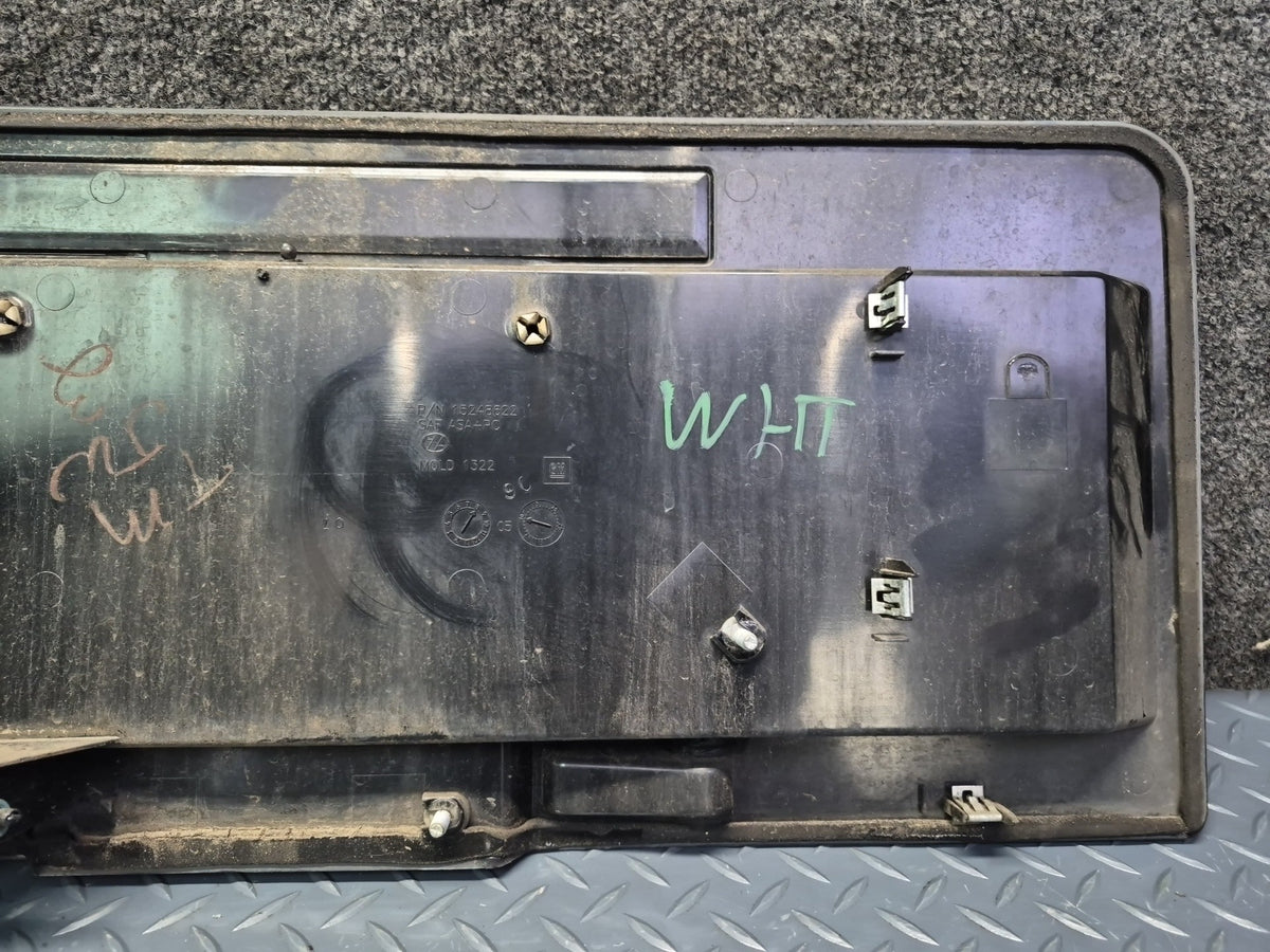 2006-2009 Hummer H2 Rear Trunk Lid Liftgate License Plate Panel W/ Handle