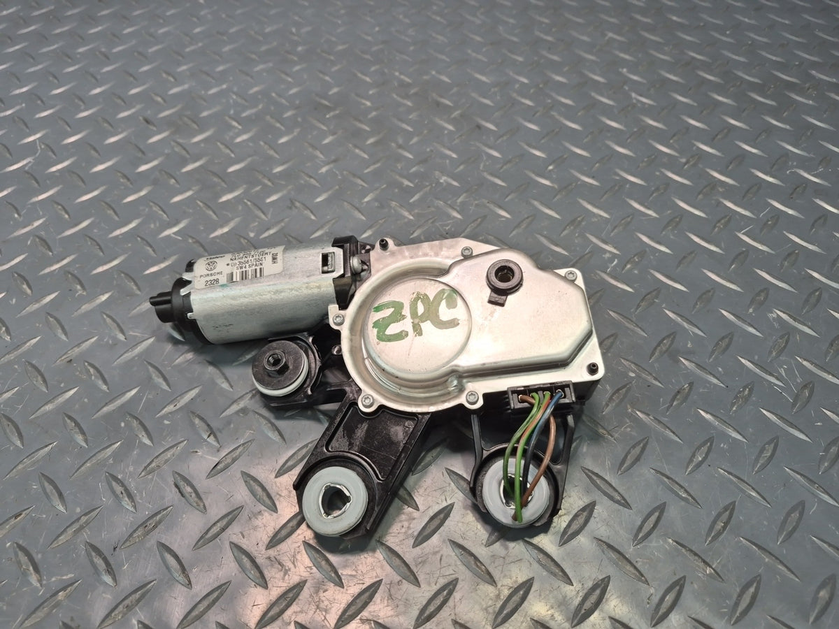 03-10 Porsche Cayenne 957 Rear Trunk Liftgate Tailgate Wiper Motor 7L0955712C