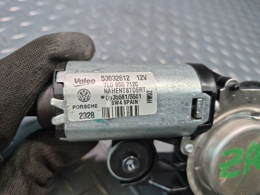 03-10 Porsche Cayenne 957 Rear Trunk Liftgate Tailgate Wiper Motor 7L0955712C