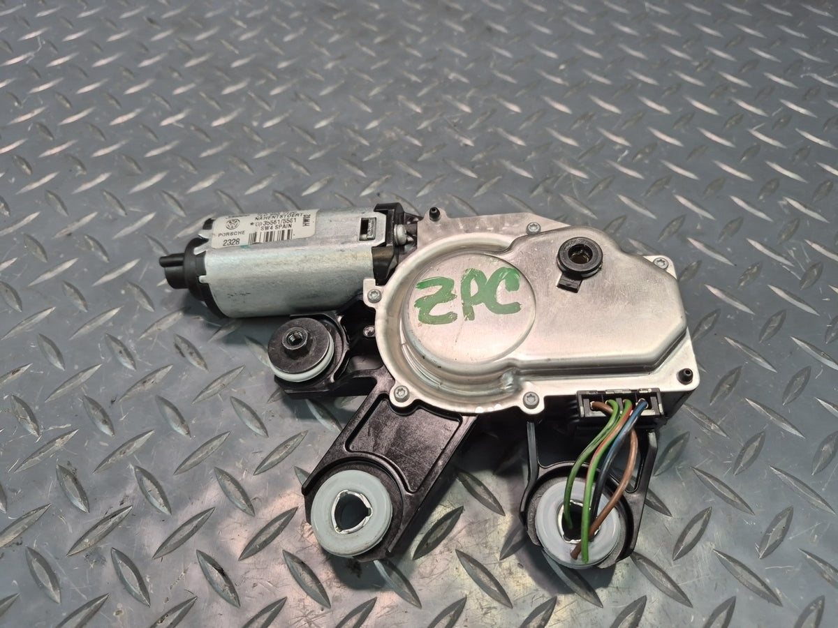 03-10 Porsche Cayenne 957 Rear Trunk Liftgate Tailgate Wiper Motor 7L0955712C