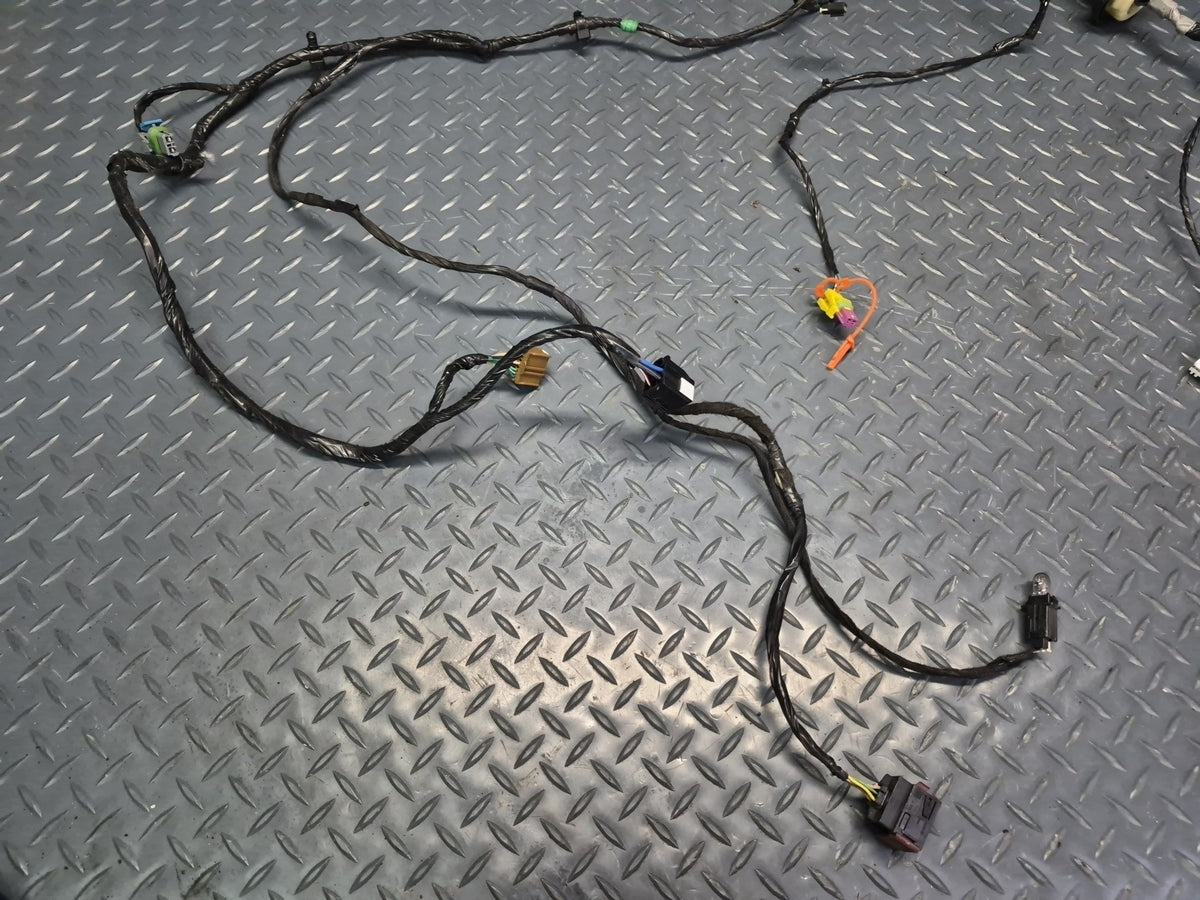 2008-2009 Hummer H2 Front Right & Rear Door Wiring Wire Harness Set of 4