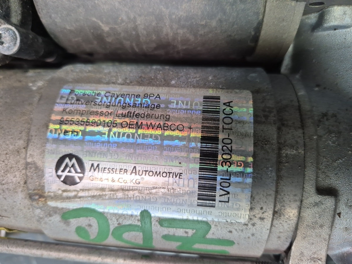 2008-2010 Porsche Cayenne 957 Air Suspension Compressor Pump 95535890105